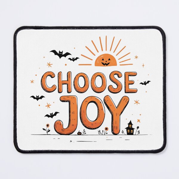 Item preview, Choose Joy Cute Halloween Minimal Art designed and sold by Nathaphat514.
