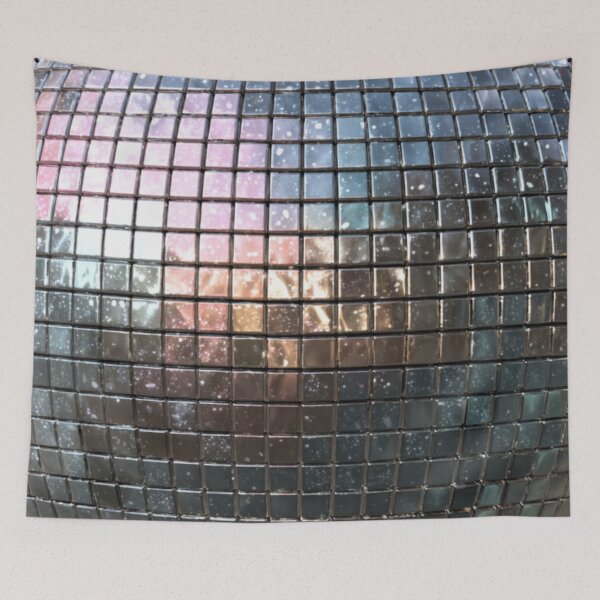 Item preview, Silver Bronze Disco Ball - Mirror Ball Glitch designed and sold by GrinGalore.