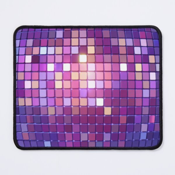 Item preview, Violet Hot Disco Ball - Mirror Ball Glitch designed and sold by GrinGalore.