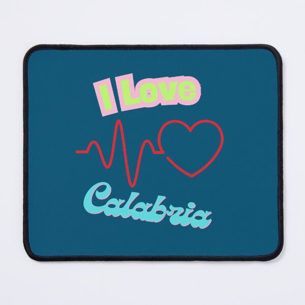 Item preview, I Love Calabria – Cuore Battito Cardio Design designed and sold by Giomyke16.