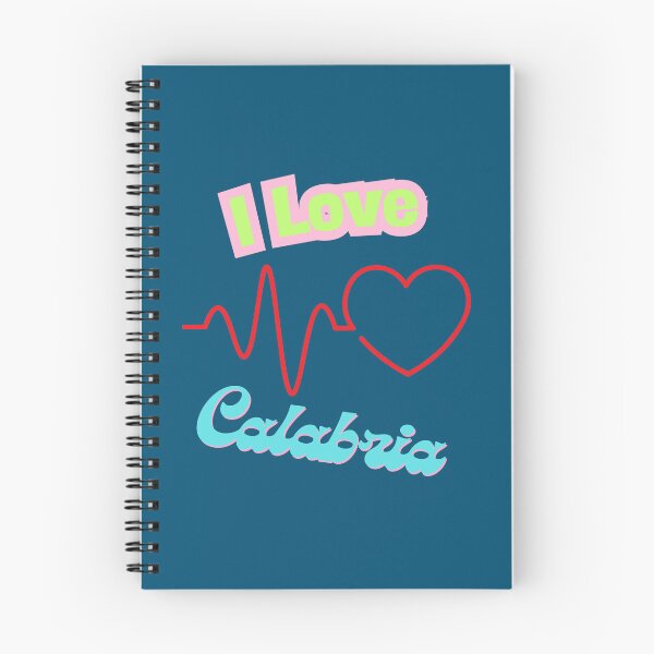 Item preview, I Love Calabria – Cuore Battito Cardio Design designed and sold by Giomyke16.