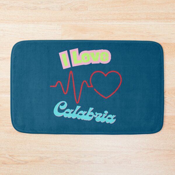 Item preview, I Love Calabria – Cuore Battito Cardio Design designed and sold by Giomyke16.