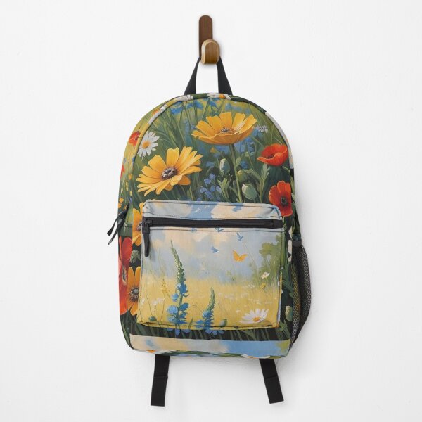 Item preview, Field of Flutter – Meadow Butterfly Cottagecore designed and sold by Deezyned.