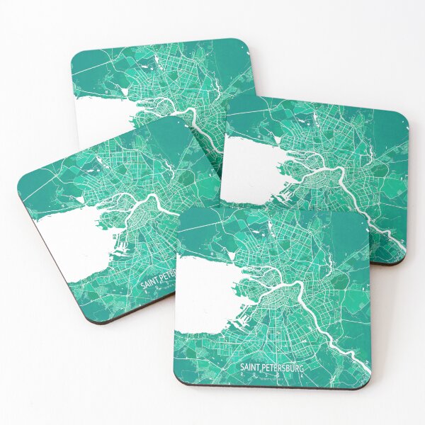 Item preview, Saint Petersburg City Map of Russia - Watercolor designed and sold by deMAP.
