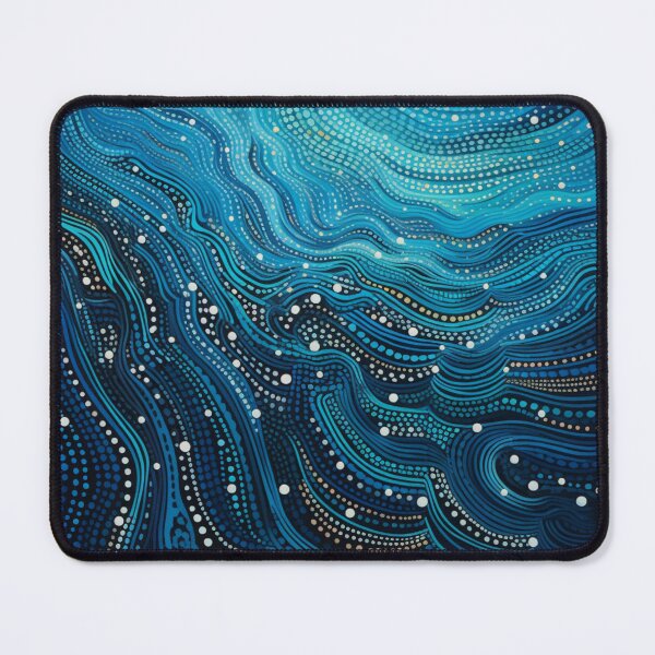 Item preview, Aboriginal Inspired Dot Art - With The Distant Ocean designed and sold by GrinGalore.