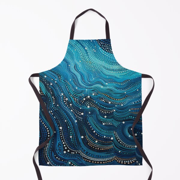 Item preview, Aboriginal Inspired Dot Art - With The Distant Ocean designed and sold by GrinGalore.