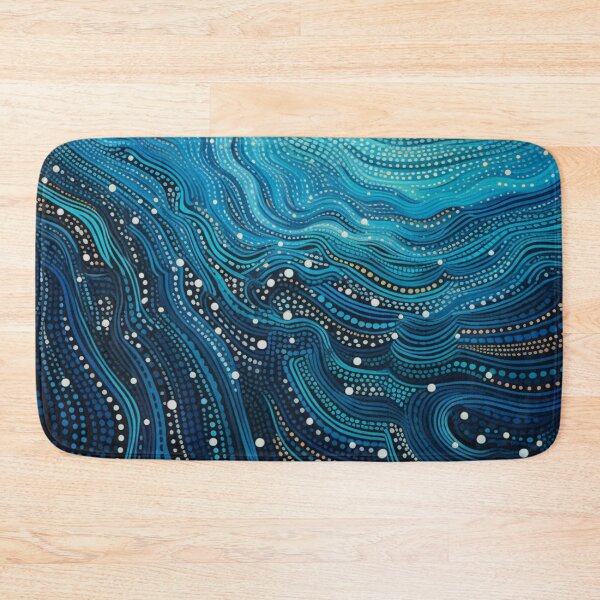 Item preview, Aboriginal Inspired Dot Art - With The Distant Ocean designed and sold by GrinGalore.