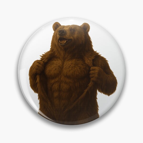 Item preview, Muscle Bear with furry chest designed and sold by RazorSpark.