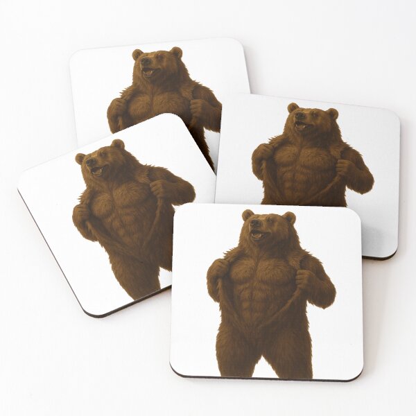 Item preview, Muscle Bear with furry chest designed and sold by RazorSpark.