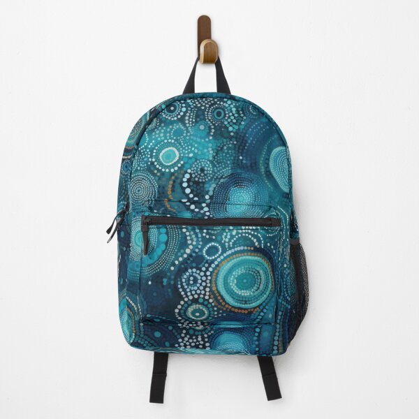 Item preview, Aboriginal Inspired Dot Art - With Calm Ocean designed and sold by GrinGalore.