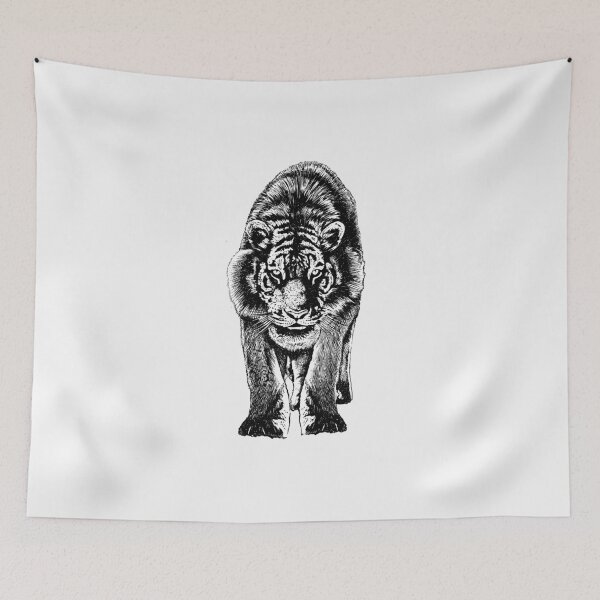 Item preview, Stare Tiger designed and sold by barmalisiRTB.