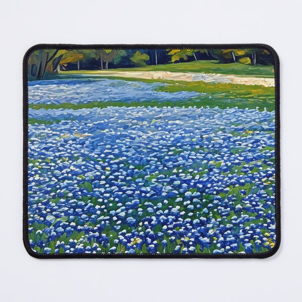 Item preview, Oil painting Field of bluebonnets in Texas the State flower designed and sold by RobynPeters1836.