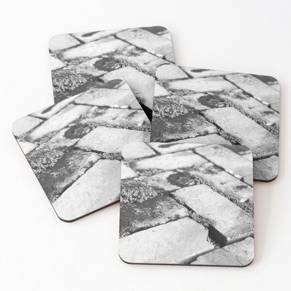 Item preview, Mossy Bricks Greyscale designed and sold by AureateAnomaly.