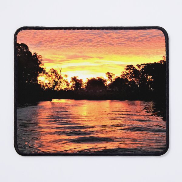 Item preview, Sunset on the Murray River designed and sold by Yolanda Caporn Art.