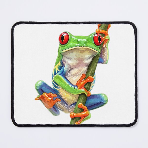 Item preview, red eyed tree frog designed and sold by 4rtistcDrift.