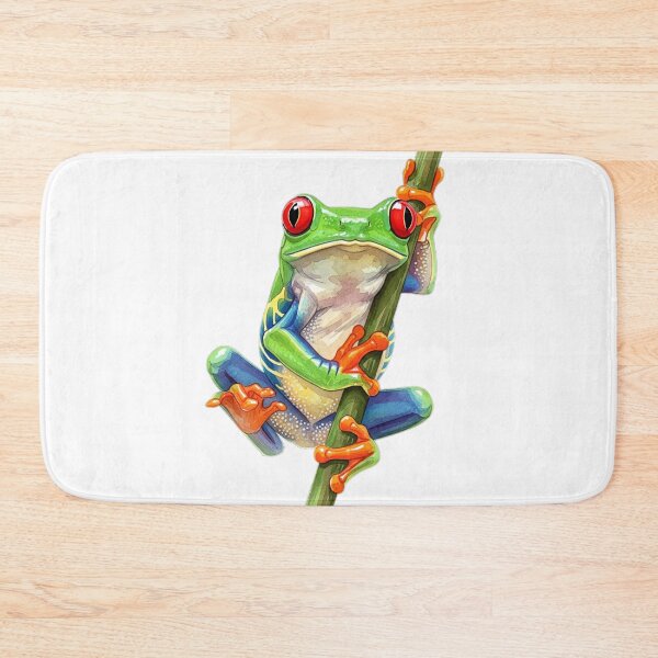 Item preview, red eyed tree frog designed and sold by 4rtistcDrift.