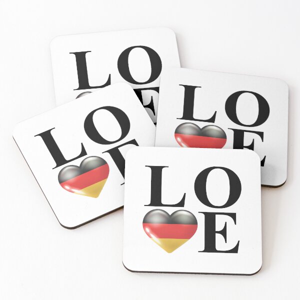 Item preview, I Love Germany Heart Flag Design | German Pride Gift | Deutschland Travel Souvenir designed and sold by artworkathome.