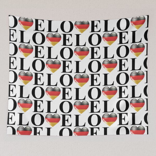 Item preview, I Love Germany Heart Flag Design | German Pride Gift | Deutschland Travel Souvenir designed and sold by artworkathome.