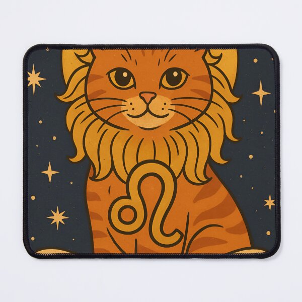 Item preview, Leo Zodiac Cat – Astrology Star Sign Feline Design designed and sold by Luis Betancourt illustrations.