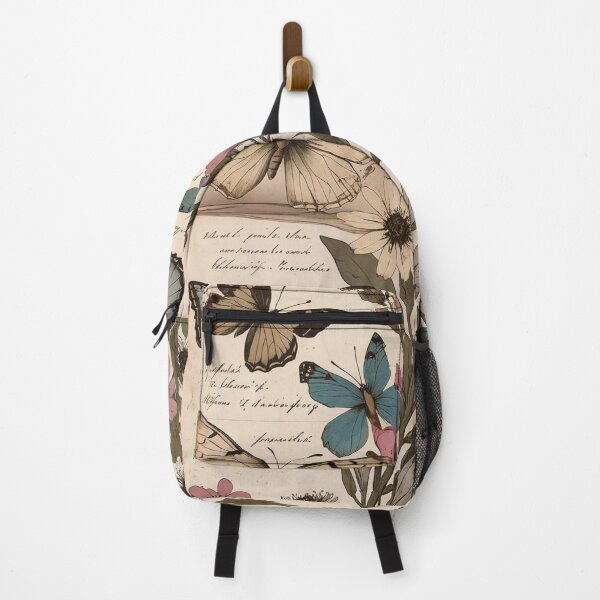 Item preview, Butterfly Herbarium – Vintage Cottagecore Study designed and sold by Deezyned.