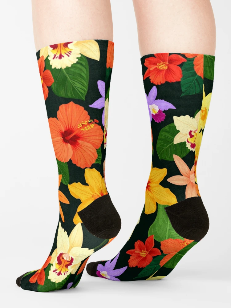 Tropical Floral Socks image 2