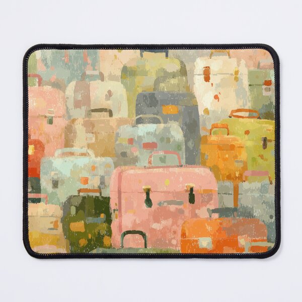 Item preview, Watercolor Suitcase Pattern designed and sold by solynneart.