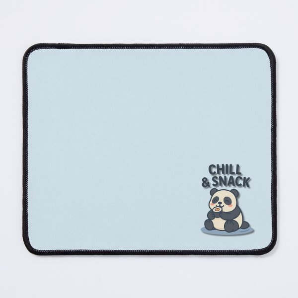 Item preview, Chill & Snack Panda Cartoon – Cute Panda Eating Sushi Illustration designed and sold by konthai.familyart.