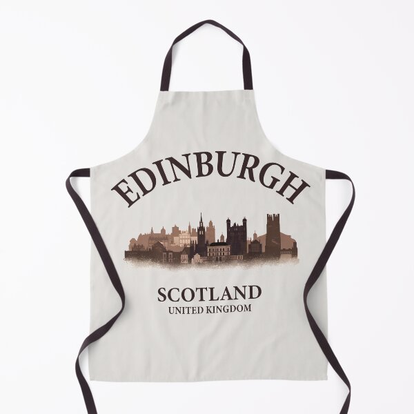 Item preview, Edinburgh Scotland Skyline – Vintage Scottish Cityscape Design designed and sold by MAGICKEY2024.