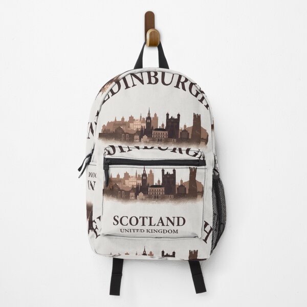 Item preview, Edinburgh Scotland Skyline – Vintage Scottish Cityscape Design designed and sold by MAGICKEY2024.