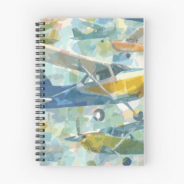 Item preview, Watercolor Airplanes Pattern – Vintage Aviation Design designed and sold by solynneart.
