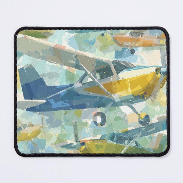 Item preview, Watercolor Airplanes Pattern – Vintage Aviation Design designed and sold by solynneart.