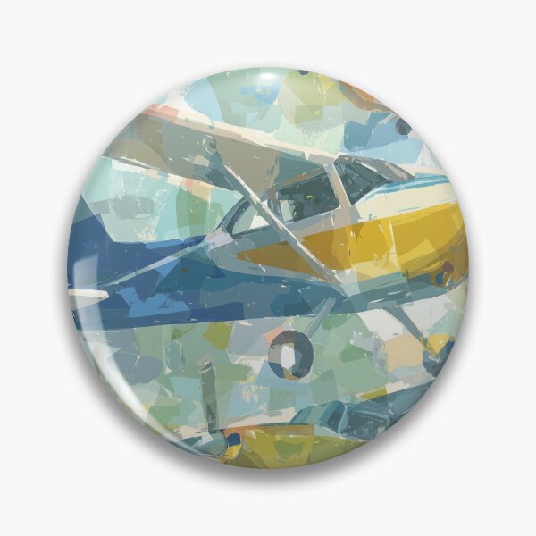 Item preview, Watercolor Airplanes Pattern – Vintage Aviation Design designed and sold by solynneart.