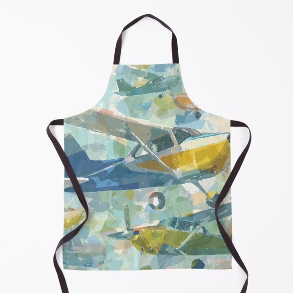 Item preview, Watercolor Airplanes Pattern – Vintage Aviation Design designed and sold by solynneart.