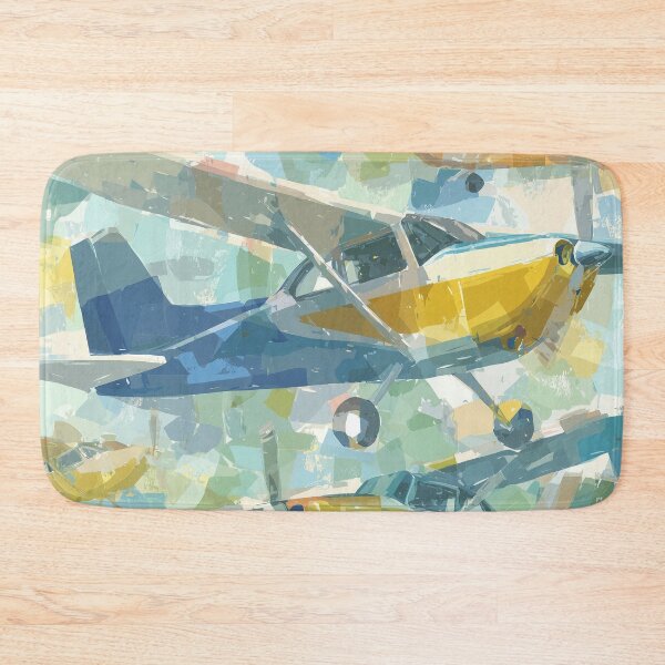 Item preview, Watercolor Airplanes Pattern – Vintage Aviation Design designed and sold by solynneart.