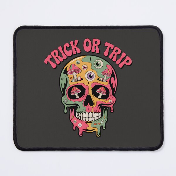 Item preview, Trick or Trip Halloween Design - Psychedelic Spooky Horror designed and sold by KhadijaBatool38.