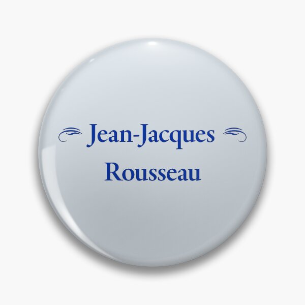 Item preview, Jean-Jacques Rousseau, Genevan Philosopher, Writer and Composter, Classic Literature designed and sold by CharlottePlaceArt.