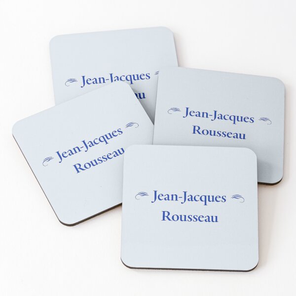 Item preview, Jean-Jacques Rousseau, Genevan Philosopher, Writer and Composter, Classic Literature designed and sold by CharlottePlaceArt.