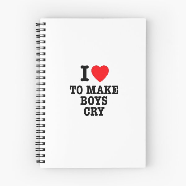 Item preview, I Love To Make Boys Cry – Bold Statement Design designed and sold by Fleetwood1994.