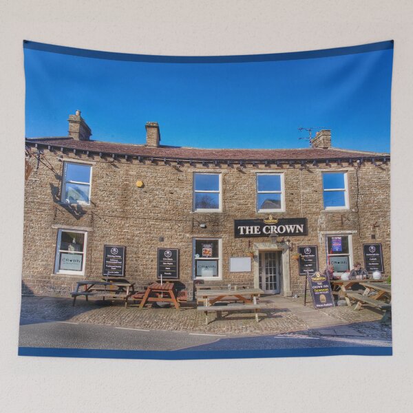 Item preview, The Crown Pub Hawes designed and sold by Alisonchambers2.