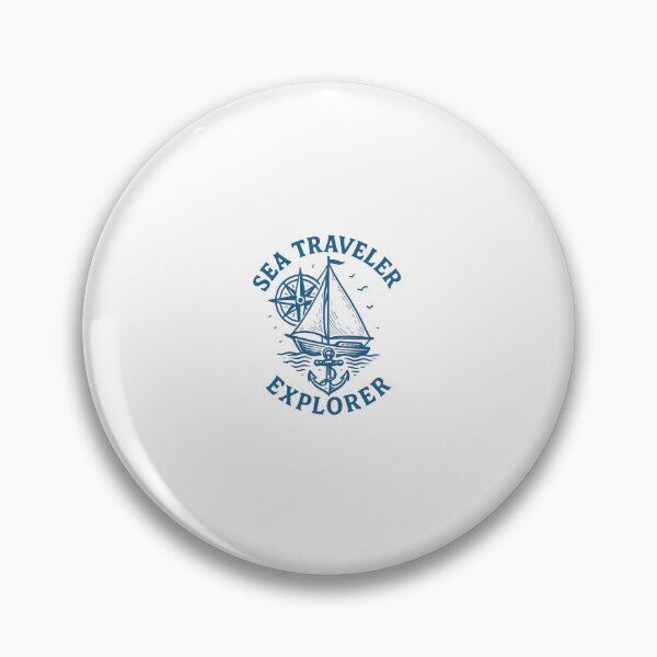 Item preview, Ocean Blue Sailor Emblem designed and sold by Fleetwood1994.