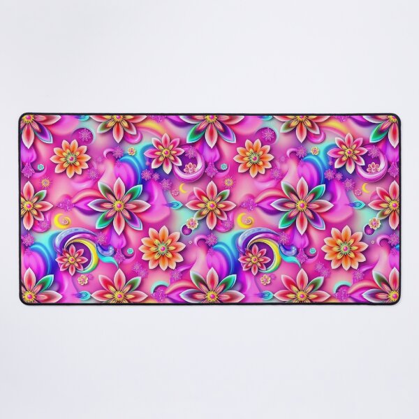 Item preview, Pastel 3D Flower Digital Paper, Seamless Floral Scrapbook Print, Soft Fantasy Sublimation Pattern designed and sold by TheGaliyaStudio.