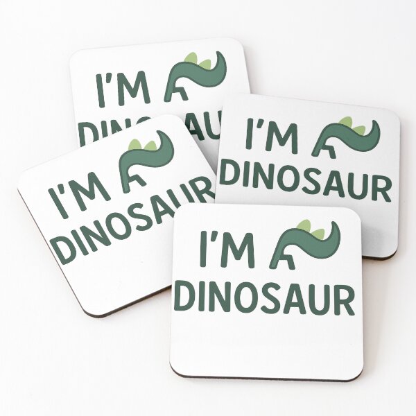 Item preview, Cute "I'm Dinosaur" Graphic Design designed and sold by MagicOfPrint.