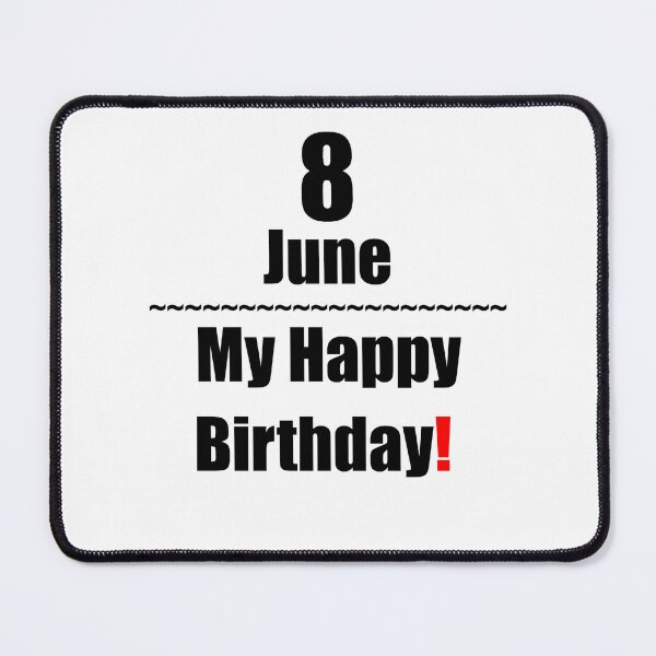 Item preview, 8 June Birthday designed and sold by ariksworld.