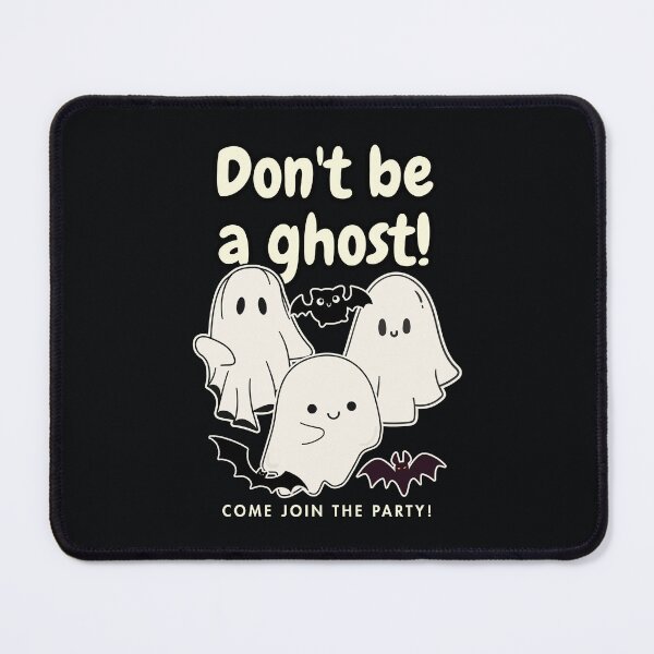 Item preview, Friendly Ghosts and Bats "Join the Party" Graphic designed and sold by SplashTastic.