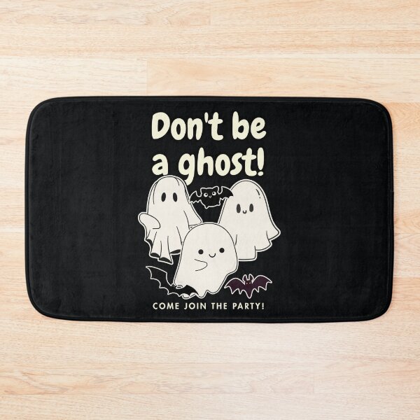 Item preview, Friendly Ghosts and Bats "Join the Party" Graphic designed and sold by SplashTastic.