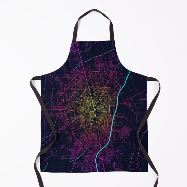 Item preview, Gujranwala City Map of Punjab, Pakistan - Neon designed and sold by deMAP.