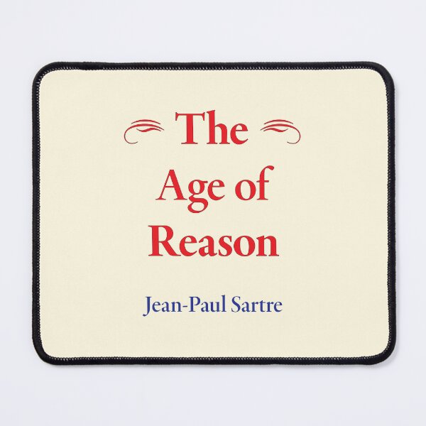 Item preview, Jean-Paul Sartre, The Age of Reason, Classic Literature designed and sold by CharlottePlaceArt.