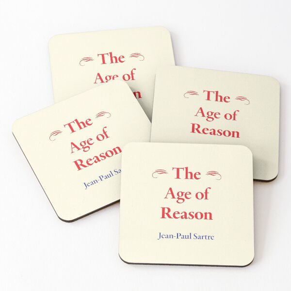 Item preview, Jean-Paul Sartre, The Age of Reason, Classic Literature designed and sold by CharlottePlaceArt.