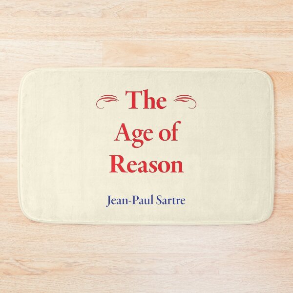 Item preview, Jean-Paul Sartre, The Age of Reason, Classic Literature designed and sold by CharlottePlaceArt.
