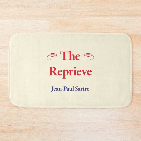 Item preview, Jean-Paul Sartre, The Reprieve, Classic Literature designed and sold by CharlottePlaceArt.